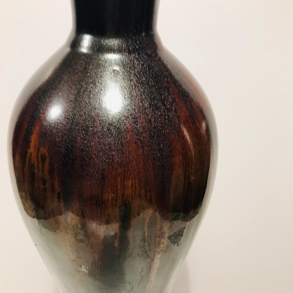 Vintage Chinese Red Glazed Art Vase 18” Tall - Picture 4 of 15